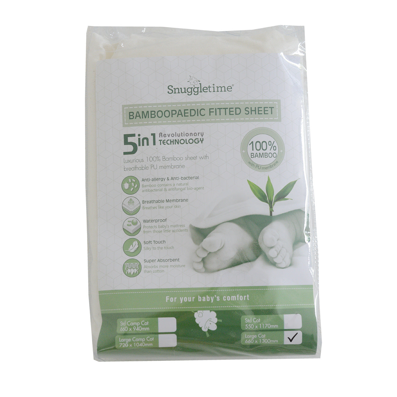 Bamboopaedic 2024 cot mattress